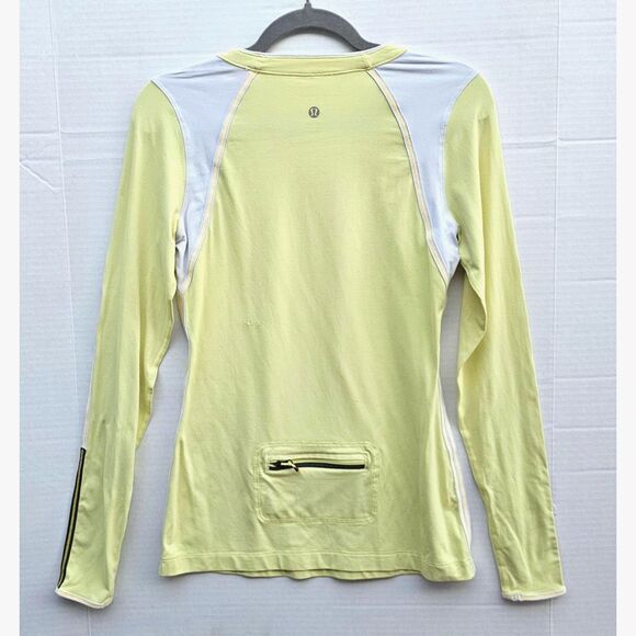 Lululemon Women’s Run: Layer Me Long Sleeve | Size 6 Reflective Rulu Running Top - Picture 3 of 13